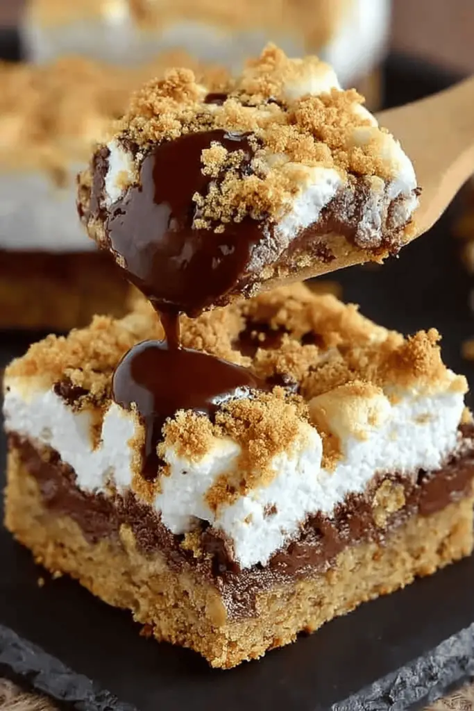 S'mores Cookie Bars