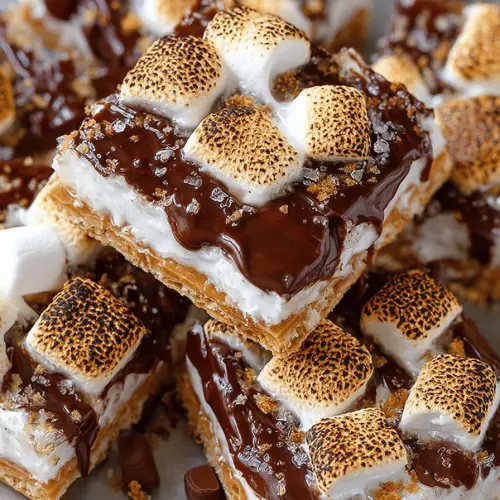 S'mores Cracker Toffee