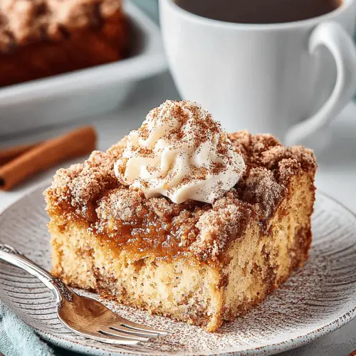 Sour Cream Cinnamon Coffee Cake