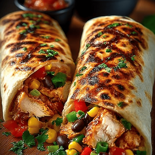 Southwest Grilled Chicken Wraps Made Easy