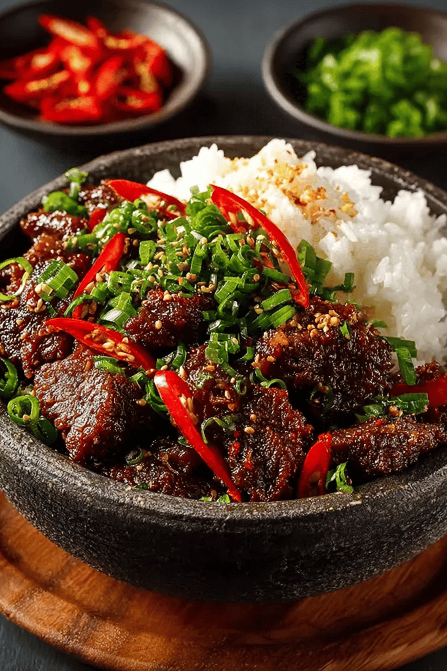 Spicy Firecracker Beef Recipe