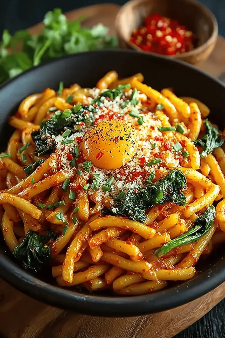 Spicy Gochujang Pasta Delights