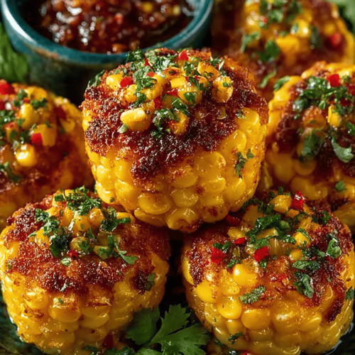 Spicy Mexican Corn Bites Delight