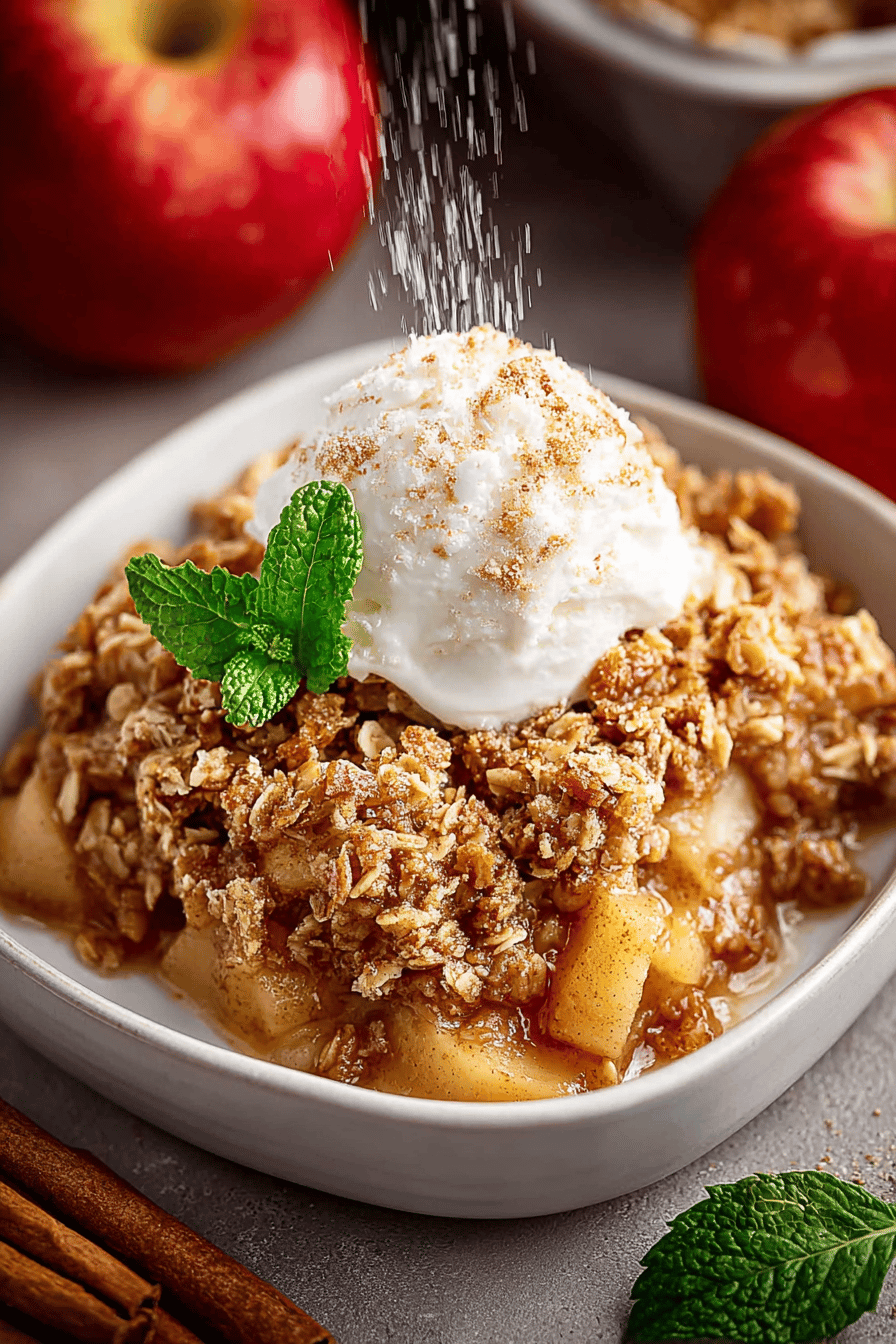 Sugar-Free Apple Crisp