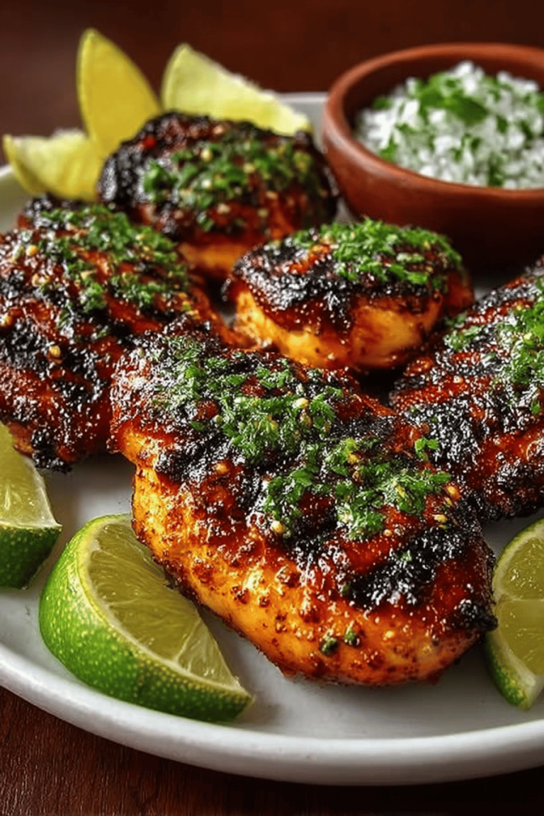 Sweet Chili Lime Grilled Chicken Delights