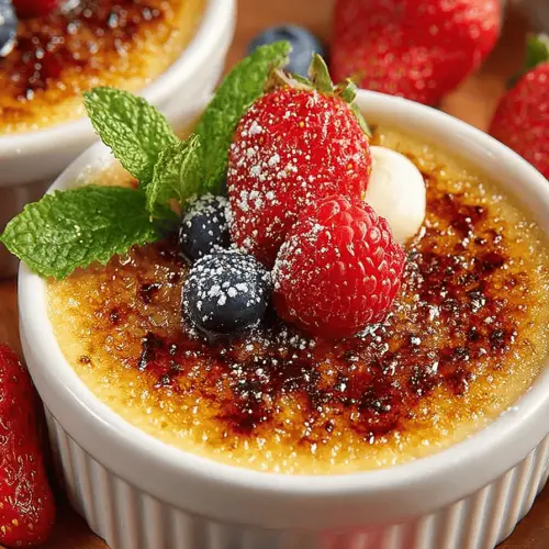 Sweet & Creamy CrÃ¨me BrÃ»lÃ©e