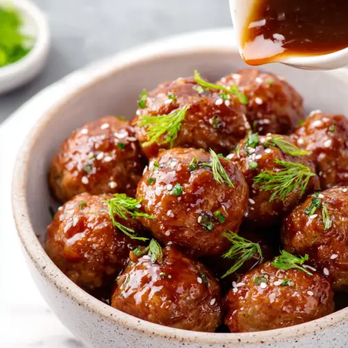 Sweet & Tangy Meatballs