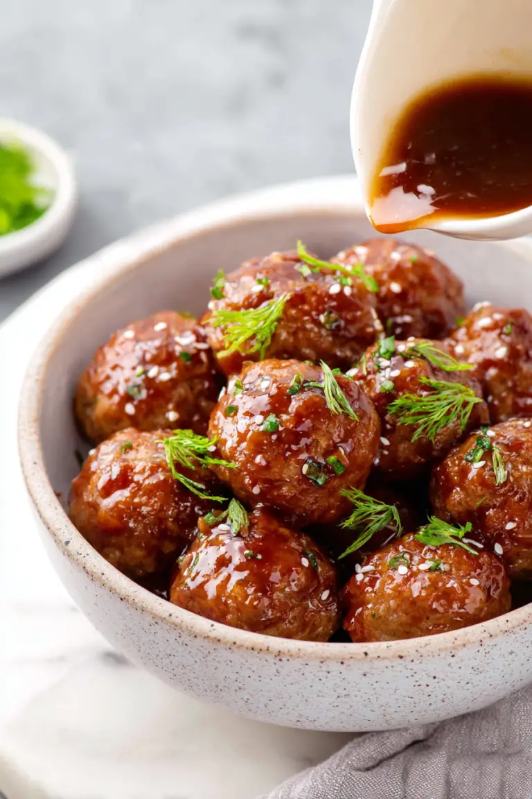 Sweet & Tangy Meatballs