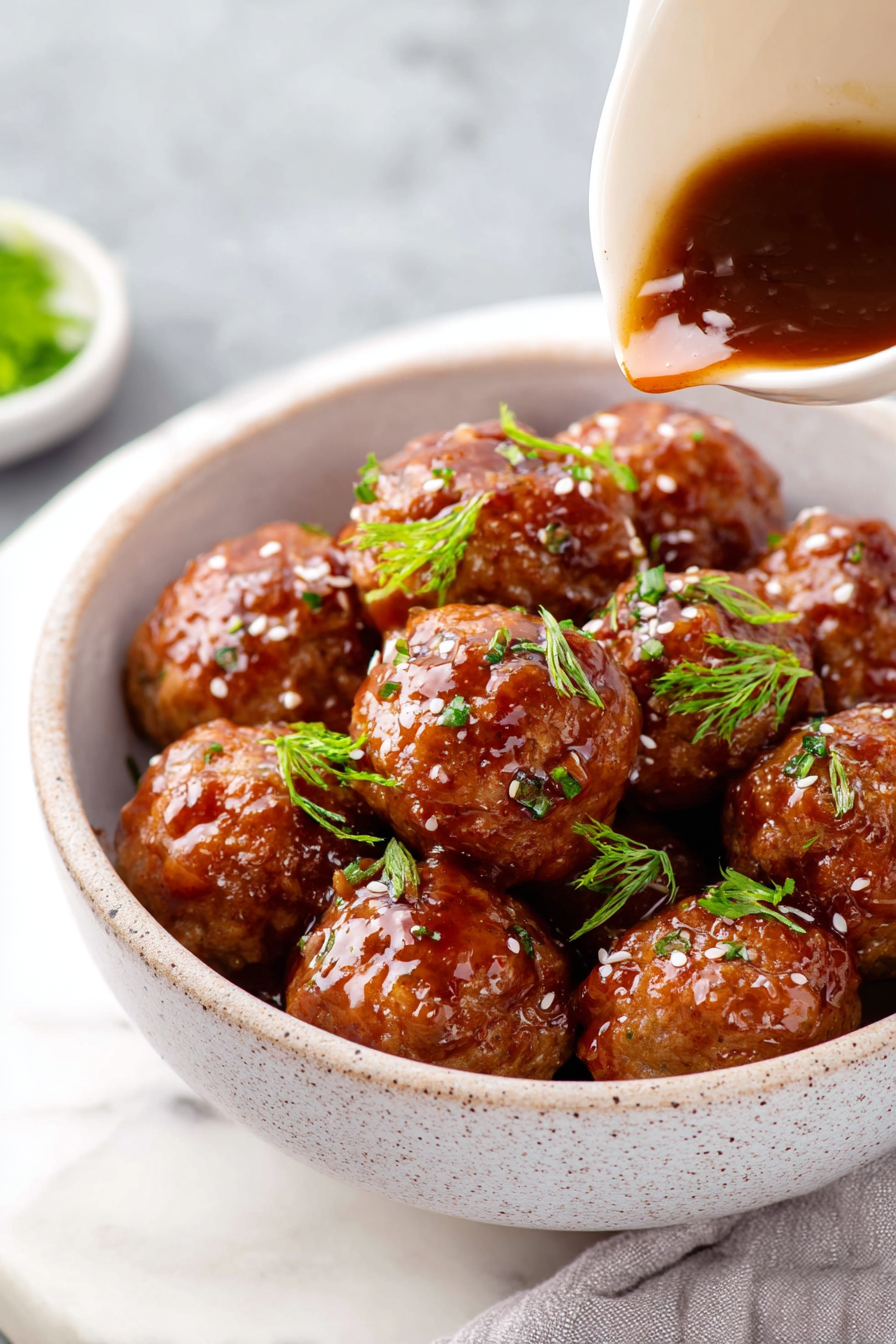 Sweet & Tangy Meatballs