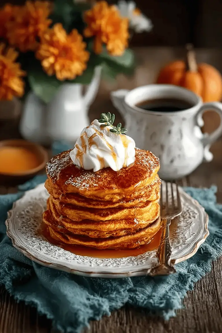 Tasty Pumpkin Pancakes Inspired by Gilmore Girls