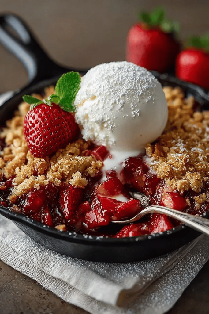 Tasty Strawberry Rhubarb Crisp Recipes