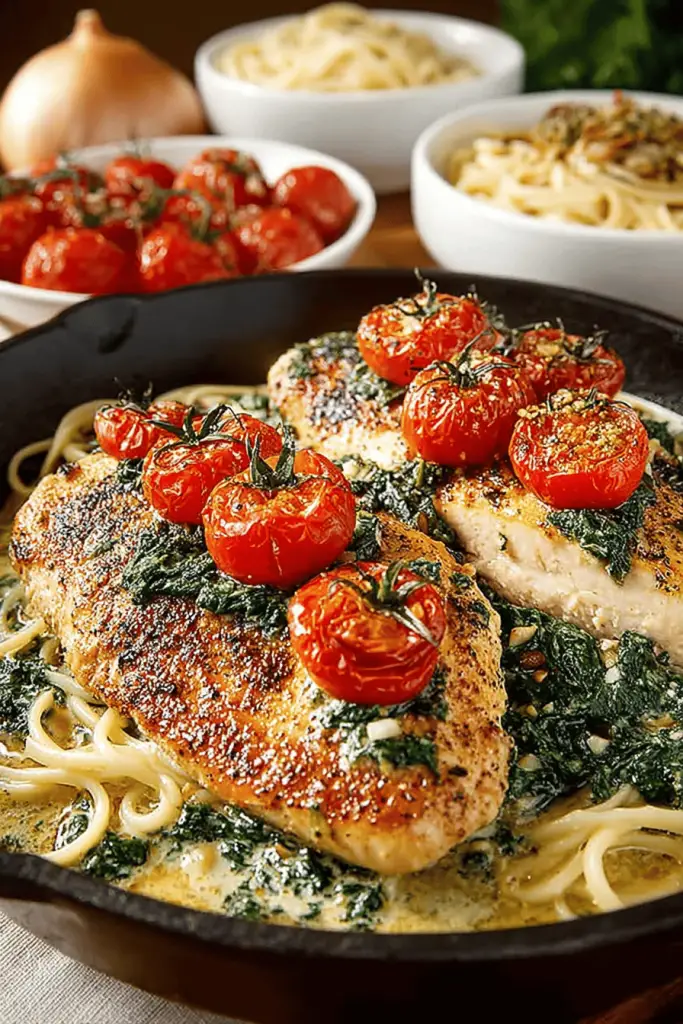 Tuscan Garlic Chicken
