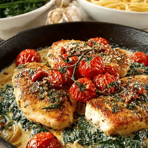 Tuscan Garlic Chicken