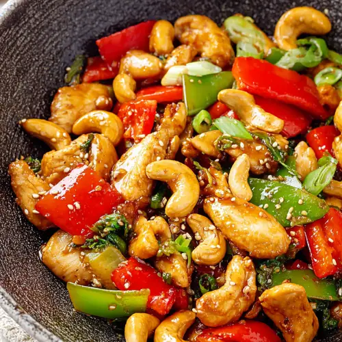 Cashew Chicken Stir-fry