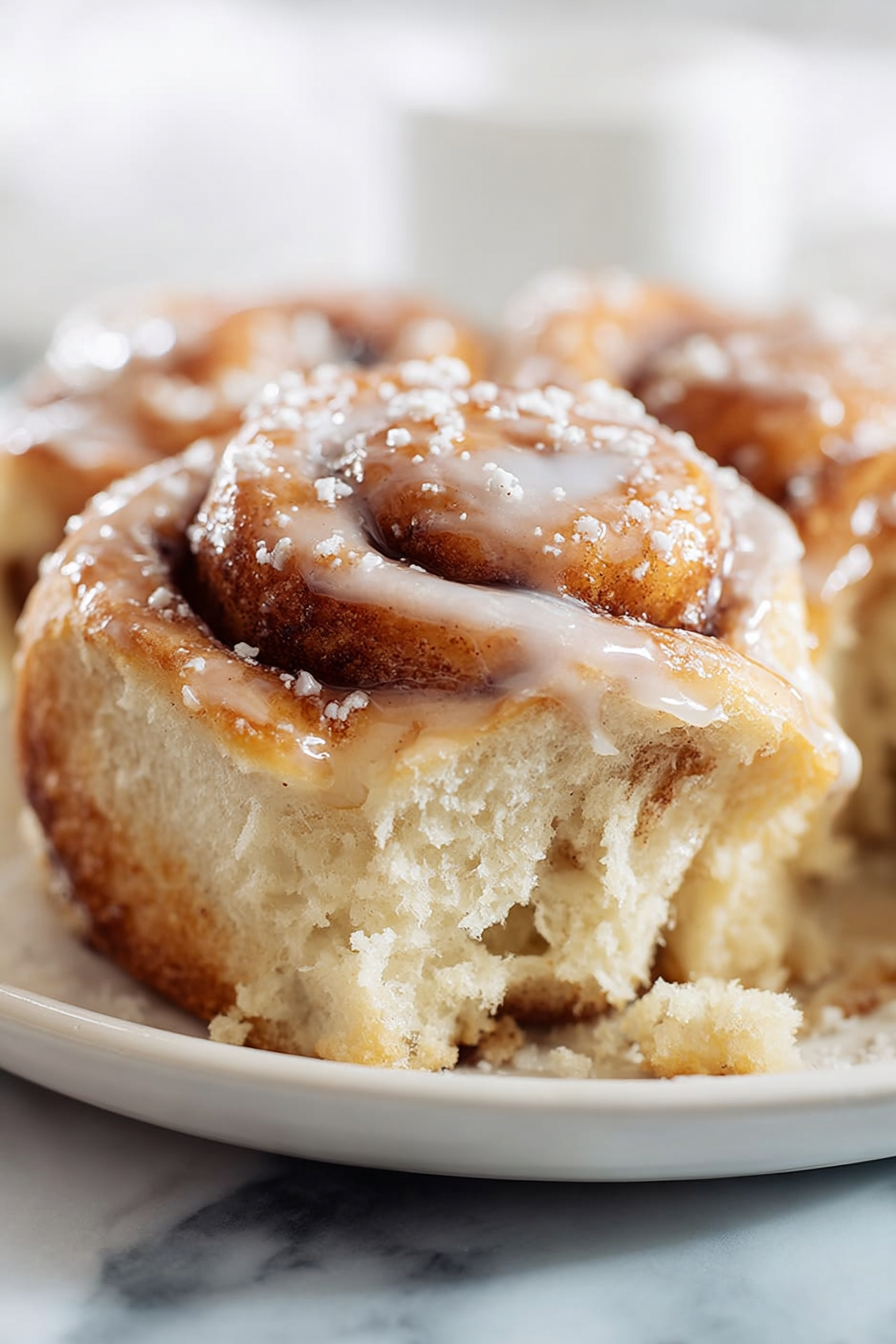 Delish Amish Cinnamon Rolls