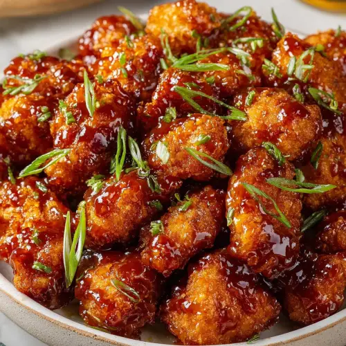 Delish Baked Honey BBQ Popcorn Chicken