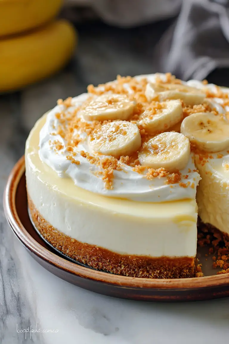 Delish Banana Cream Pie Cheesecake Recipes