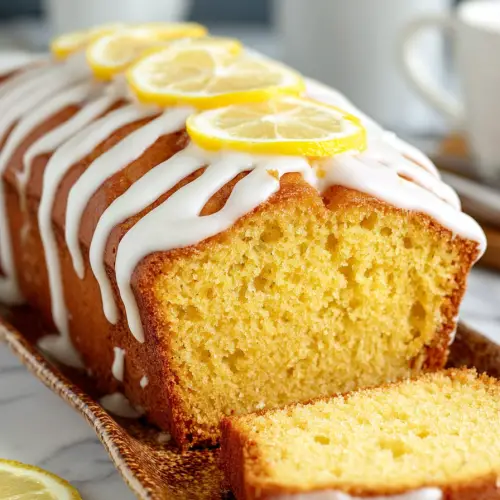 Delish Better Than Starbucks Lemon Loaf