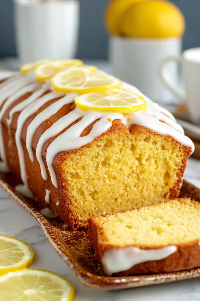 Delish Better Than Starbucks Lemon Loaf