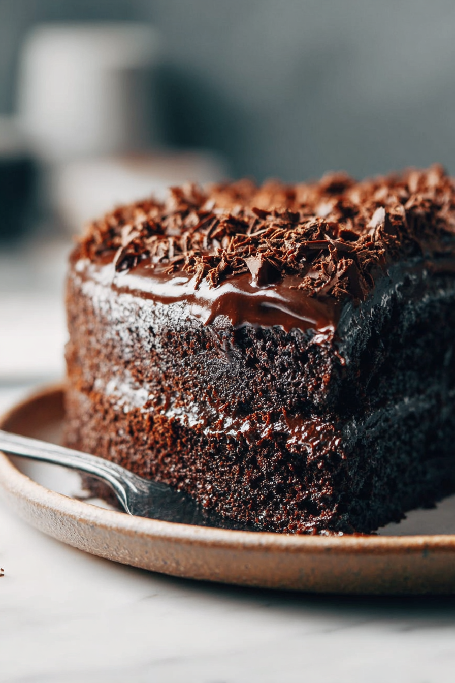 Delish Blackout Chocolate Cake