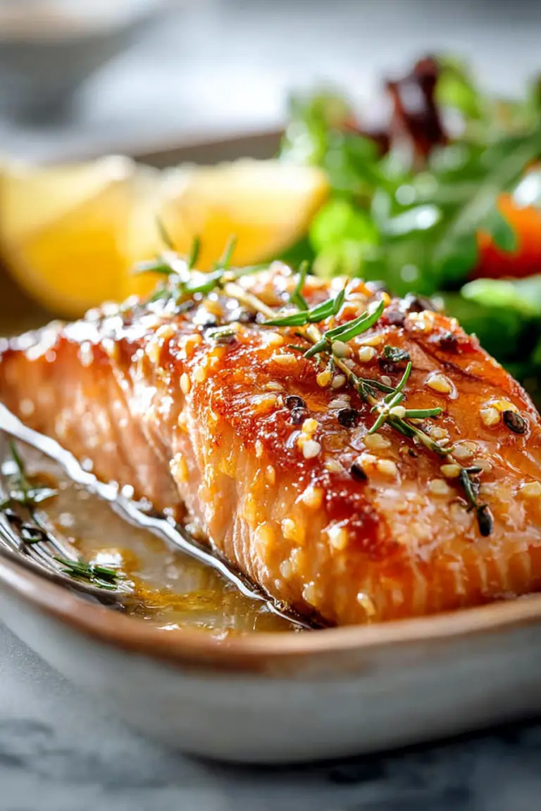 Delish Brown Sugar Glazed Salmon Recipe