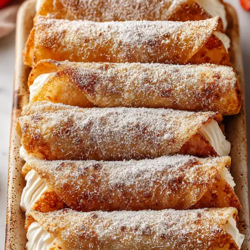 Delish Cheesecake Taquitos Recipe
