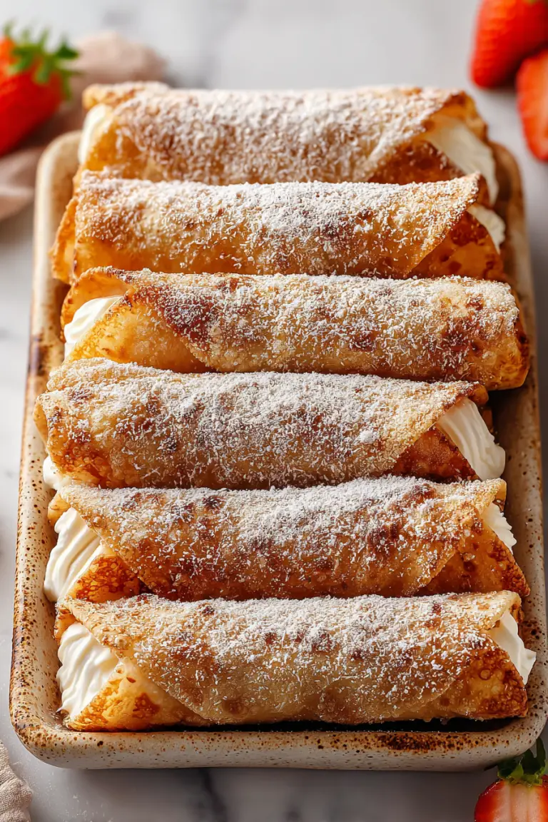 Delish Cheesecake Taquitos Recipe