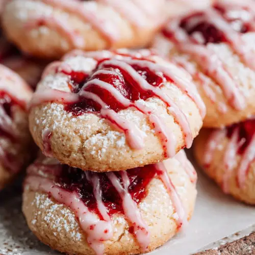 Delish Cherry Almond Shortbread Cookies
