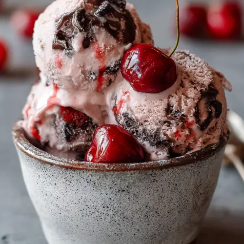 Delish Chocolate Cherry Ice Cream