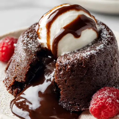 Delish Chocolate Lava Cakes