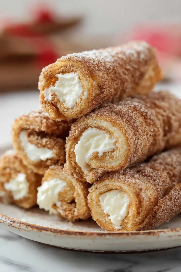 Delish Cinnamon Cream Cheese Roll Ups