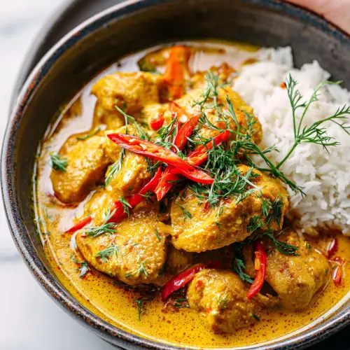 Delish Coconut Chicken Curry Recipes