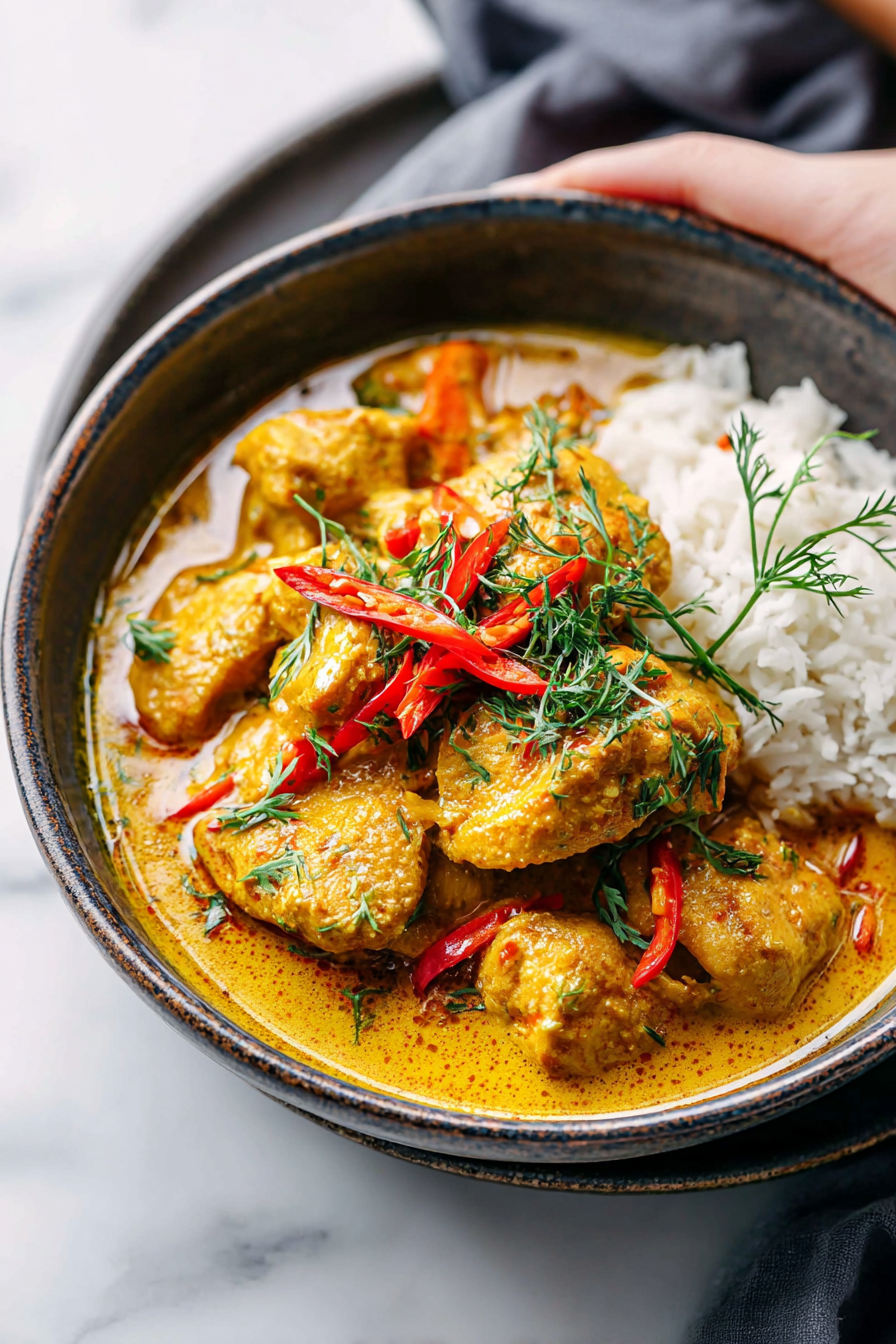 Delish Coconut Chicken Curry Recipes