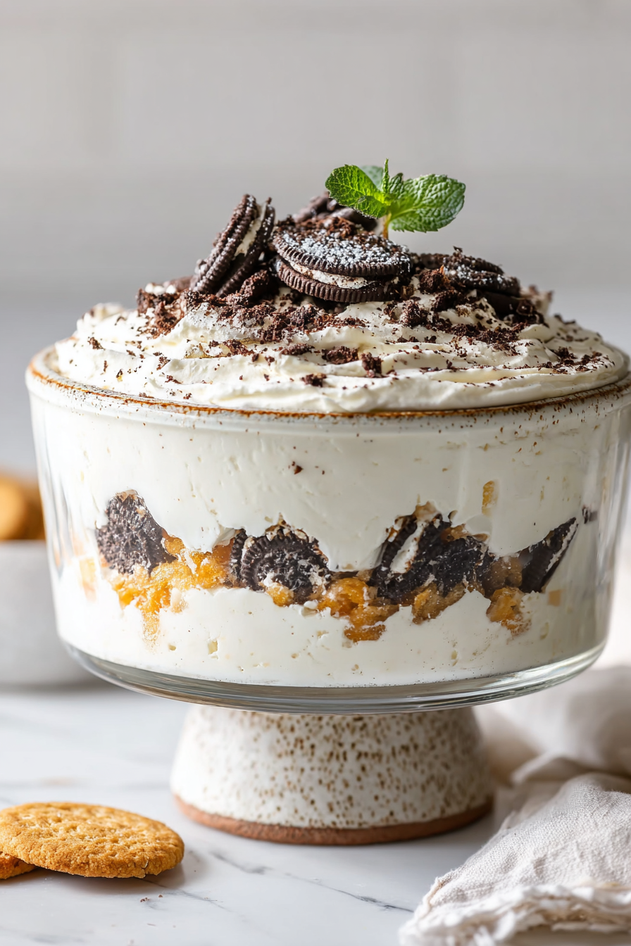 Delish Cookie Salad Trifle Recipes