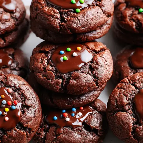 Delish Cosmic Brownie Cookies