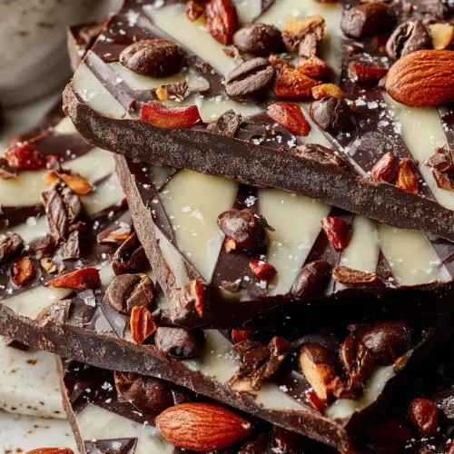 Delish Dark Chocolate Coffee Bark Recipes