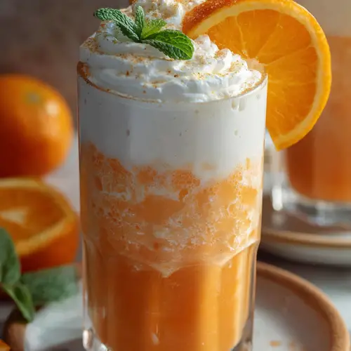 Delish Dirty Creamsicle Float
