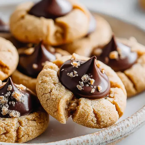 Delish Gluten Free Peanut Butter Blossoms