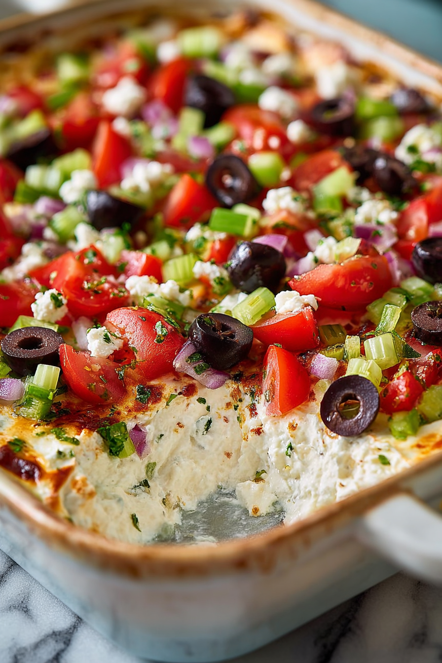 Delish Greek Seven Layer Dip Recipes