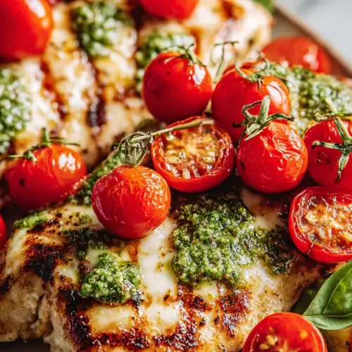 Delish Grilled Chicken Margherita