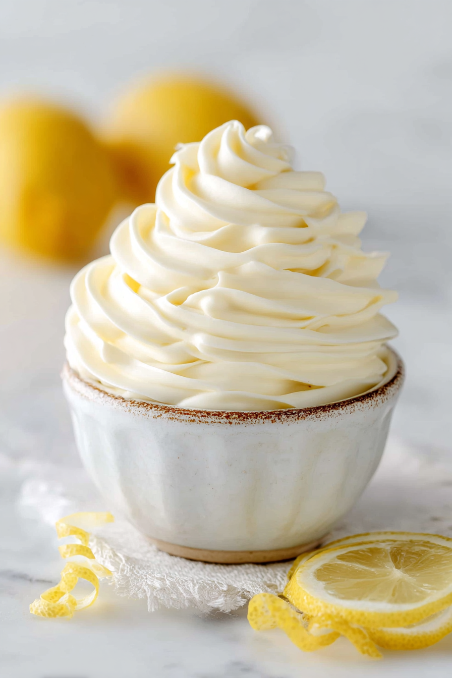 Delish Lemon Ermine Frosting Recipes