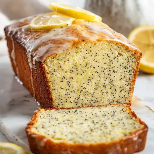 Delish Lemon Poppy Seed Bread