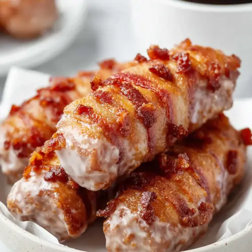 Delish Maple Bacon Donut Sticks