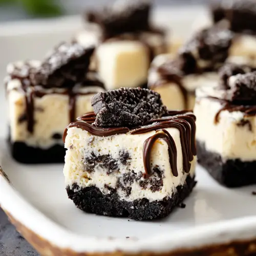 Delish Oreo Cheesecake Bites