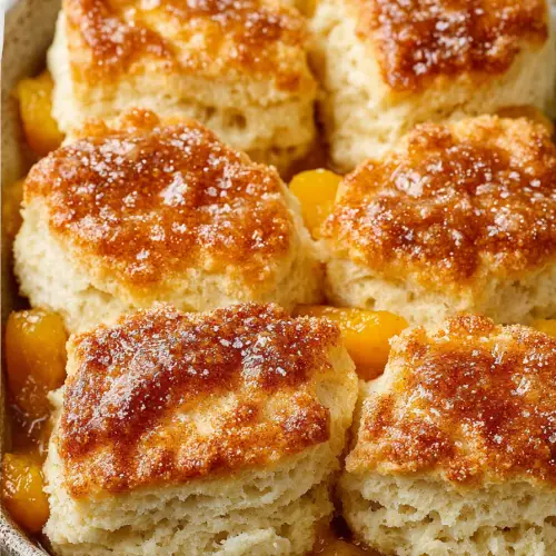Delish Peach Butter Swim Biscuits