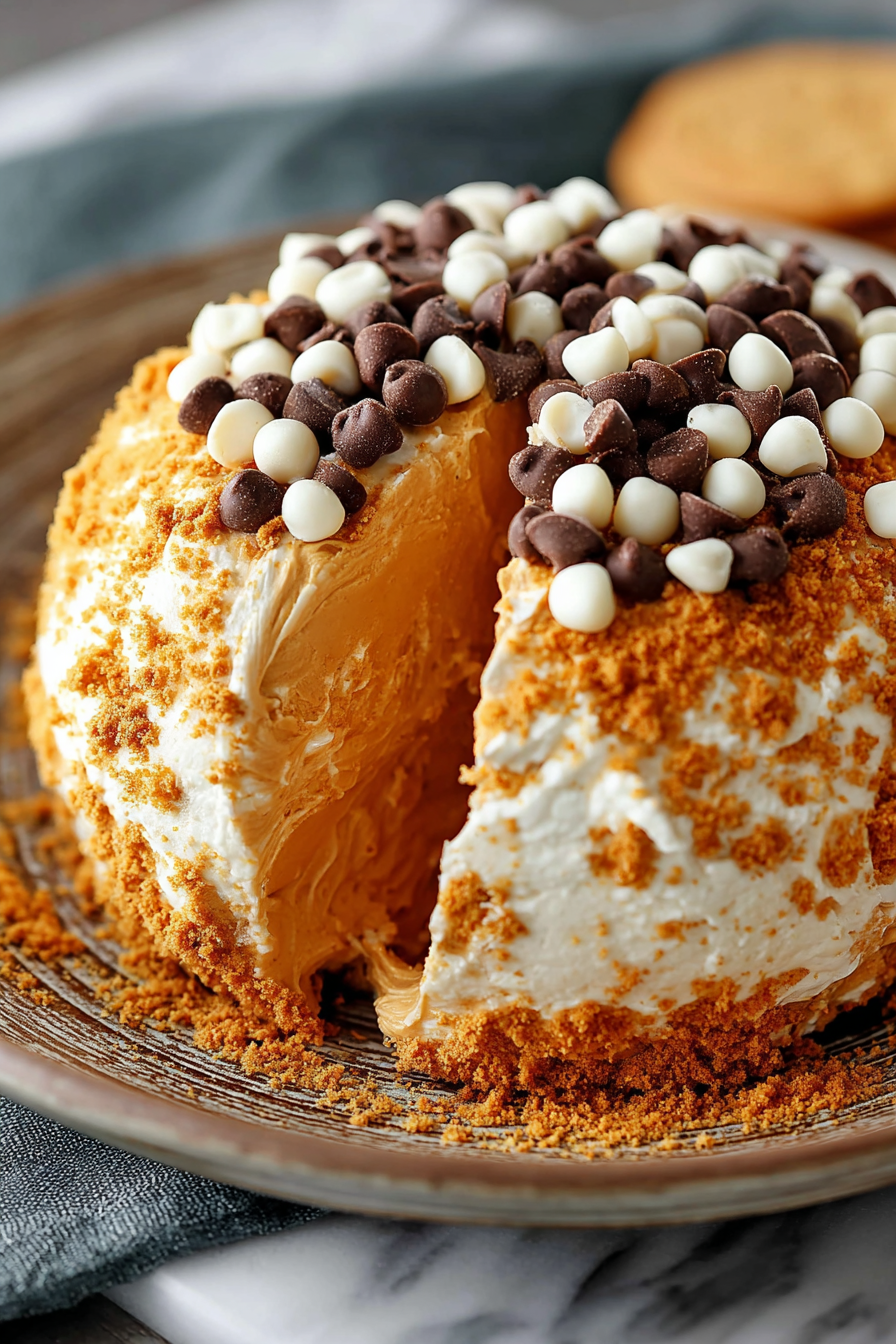 Delish Pumpkin Pie Cheese Ball Recipe
