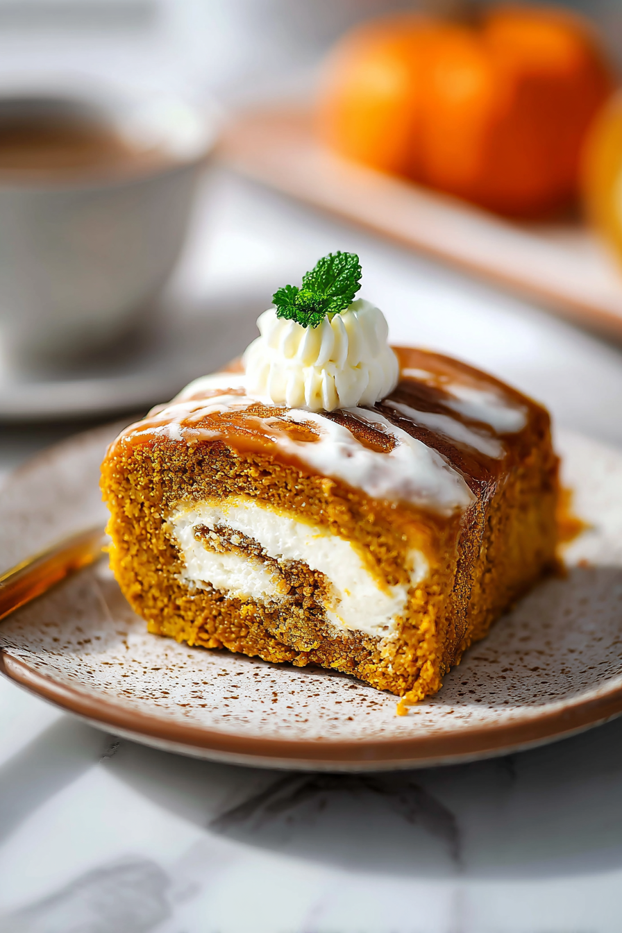 Delish Pumpkin Roll Cake Recipes