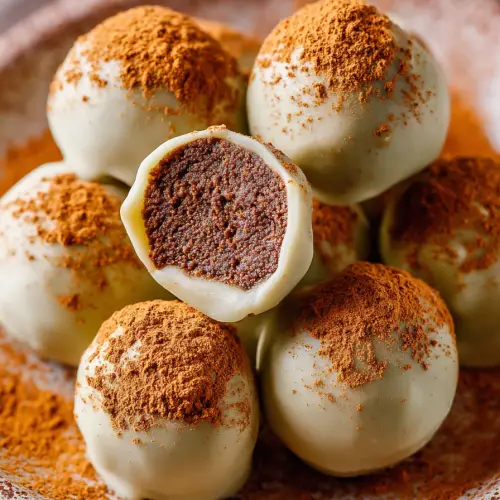 Delish Pumpkin Spice Truffles