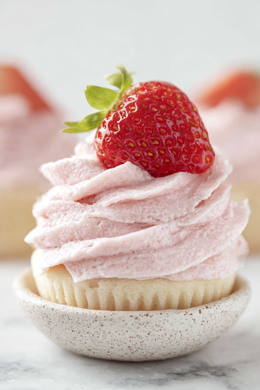 Delish Strawberry Ermine Frosting Recipes