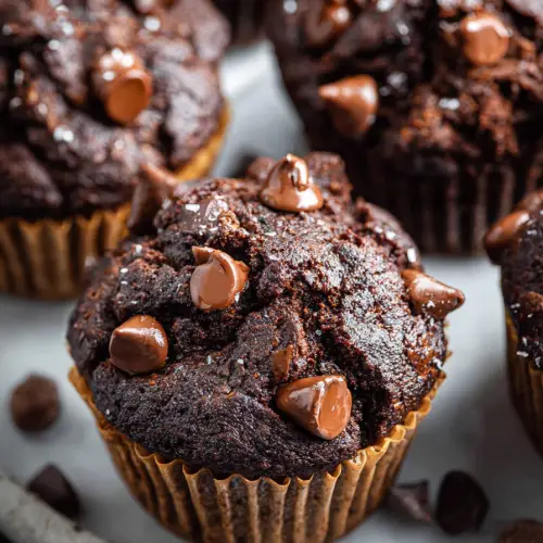Delish Triple Chocolate Muffins